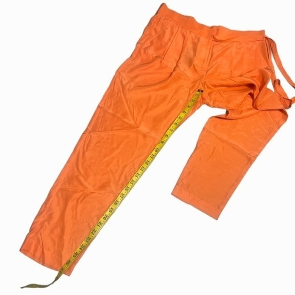 Tibi orange silk pants size 6 - Picture 6 of 10
